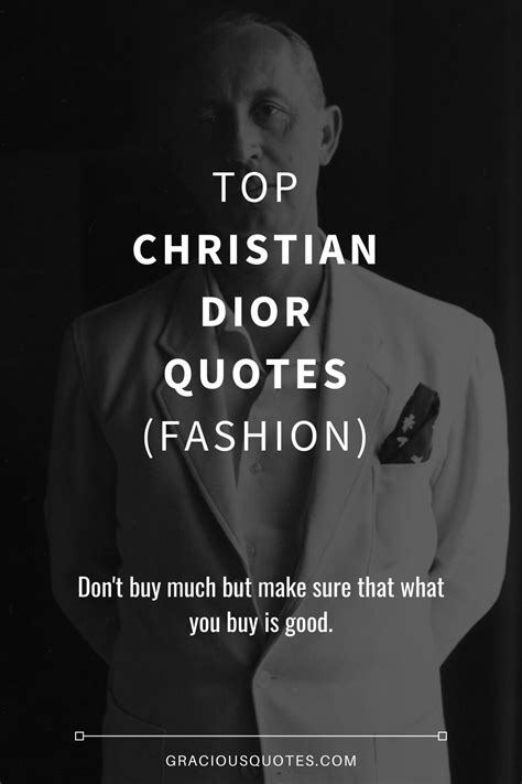 dior quote|christian Dior style quotes.